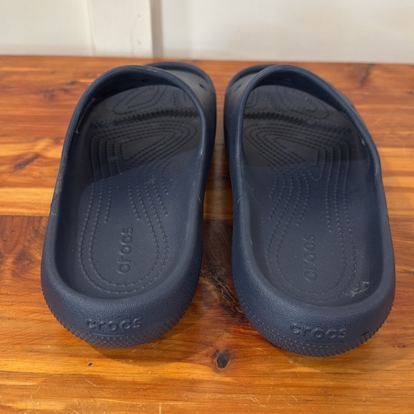 NWOT Crocs Classic Slide Unisex Navy - Picture 3 of 6
